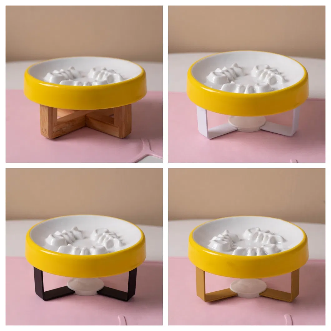 Anti - Choking and Anti - Spillage Pet Feeding Food Bowl for Dog and Cat