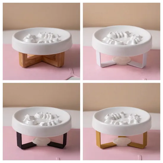 Anti - Choking and Anti - Spillage Pet Feeding Food Bowl for Dog and Cat