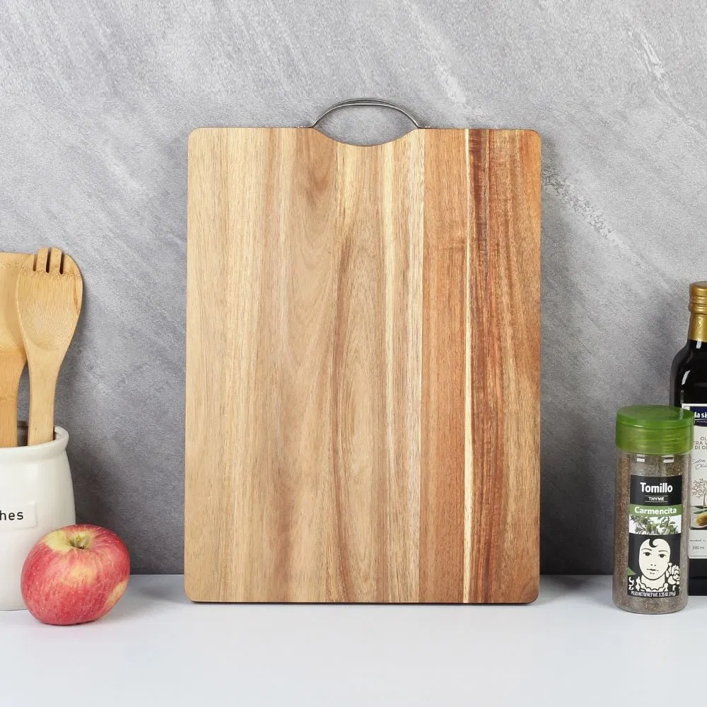Herringbone Acacia Wood Cutting Board