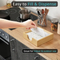 Square Bamboo Napkin Holder for Kitchen