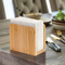 Freestanding Bamboo Tabletop Tissue Dispenser for Kitchen /Dining Room / Restaurant/Hotel