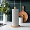 Solid Beechwood Paper Towel Dispenser Stand with Anti-Skid Base