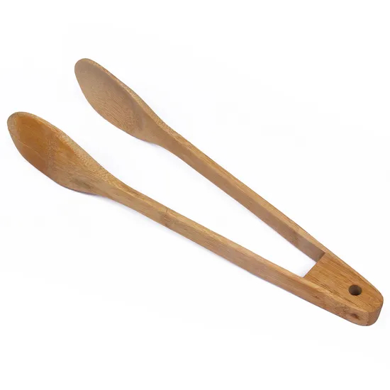 Manufacture Bamboo Kitchen Food Tongs