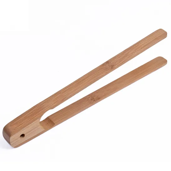 Bamboo Serving Tongs for Kitchen