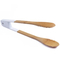 Long Bamboo Kitchen Tongs with Color Painting