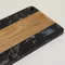 Acacia Wooden Cutting Board with Marble for Kitchen