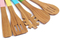 High Quality Color Painting Bamboo Kitchen Utensils Set of 5