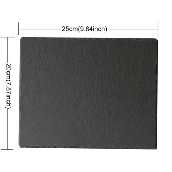 Rectangle Slate Cheese Cutting Board for Restaurant