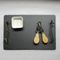 Rectangle Slate Cheese Serving Board and Tray with Handle