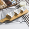 Creative Ceramic Compartment DIP Bowl with Bamboo Serving Platter