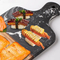 Black / White Marble Wood Serving Board for Cheese /Charcuterie / Snack