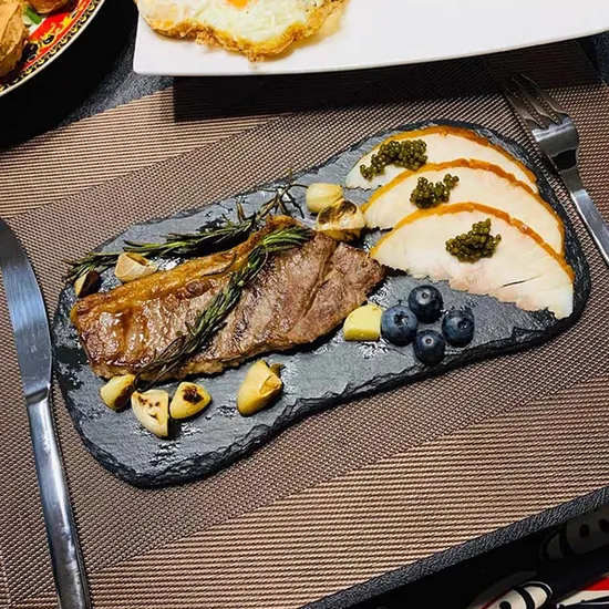 Slate Cheese Plate for Meat / Snack / Charcuterie