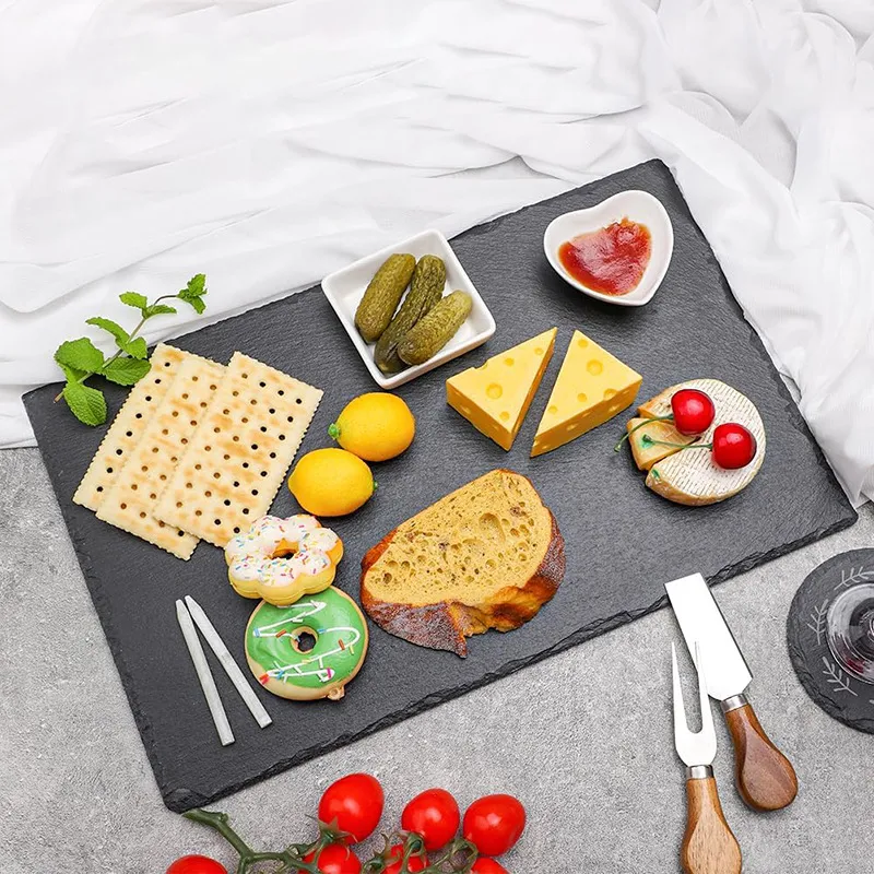Slate Cheese Plate for Meat / Snack / Charcuterie