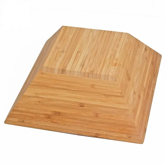 Square Bamboo Serving Bowls for Salad and Fruit