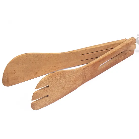 Wholesale Wide Bamboo Bread Tongs