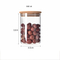 450ml 550ml 750ml 900ml Round Glass Food Storage Container Jar with Bamboo Wood Lid