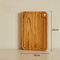 Reversible Rectangle Olive Wood Cutting Board with Deep Juice Groove