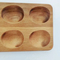Handmade Eco-Friendly Premium Acacia Wood Egg Tray for 12 Fresh Eggs