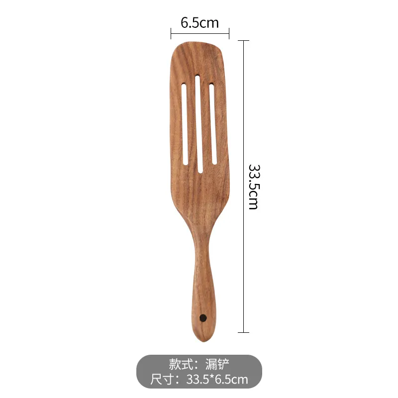 Hot Selling Acacia Wood Spatula for Sauce Pizza Salad Mixing