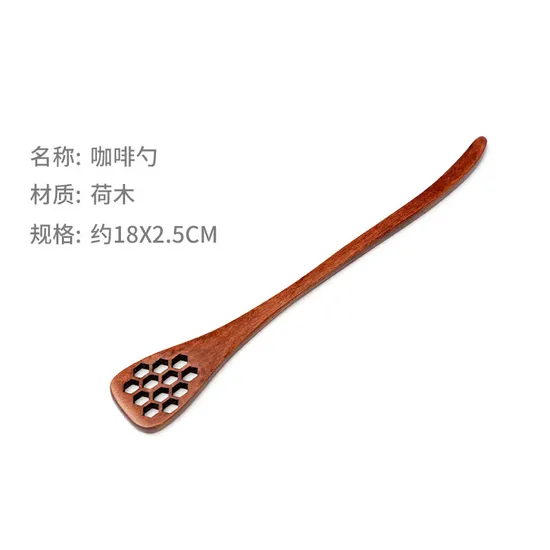 Long Handle Coffee Stirring Spoon Honey Wooden Spoon Wooden Mixing Stick