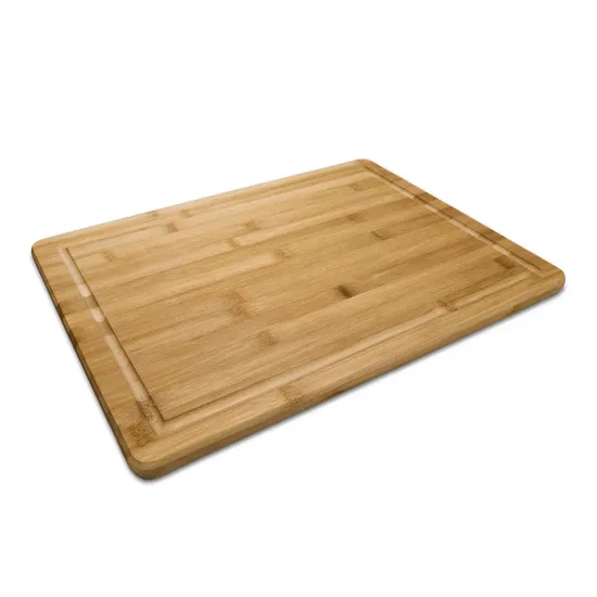 Premium Large Bamboo Cutting Board with Juice and Crumb Groove