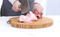 3 Cm Thick Round Bamboo Cutting Board Butcher Chopping Board