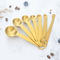Plastic-Free 6-Pieces Stainless Steel Measuring Spoon for Bakeware