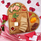 Eco-Friendly Acacia Wood Cheese Serving Tray for Entertaining