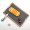 Reversible Rectangle Bamboo Cutting Board Cheese Board with Knives for Kitchen
