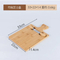 Beautiful Gift Multifunction Bamboo Wood Cutting Board with Knives for Cheese Bread Pizza