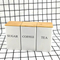 Vintage Design Metal Canisters Set of 3 with Bamboo Lid for Coffee Tea Sugar