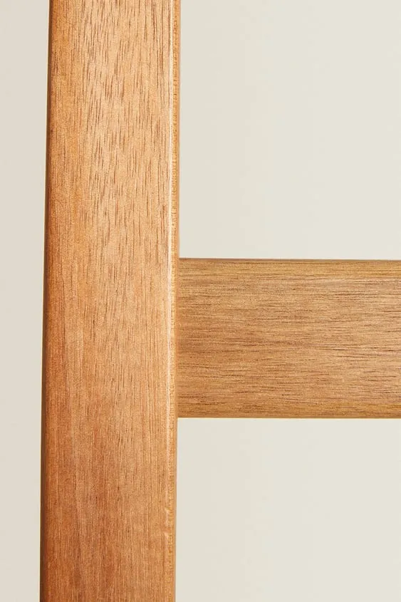 Acacia Wood Towel Rack Wood Clother Ladder Towel Ladder