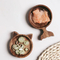 Animal Shaped Acacia Wooden Serving Tray / Plates for Sauce, Snack, Sushi.