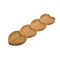 Versatile 2 Divided Bamboo Snack Tray Food Serving Platter