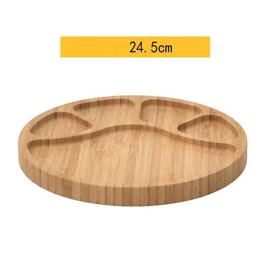 Eco - Friendly Bamboo Wooden Snack Bowls & Plates From Fujian Factory
