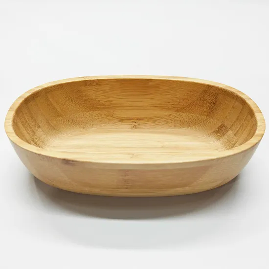 Eco-Friendly Bamboo Fruit and Salad Bowl for Home Use