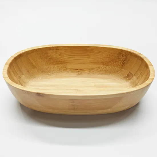 Eco-Friendly Bamboo Fruit and Salad Bowl for Home Use