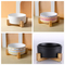 Solid Wood High - Foot Ceramic Pet Cat and Dog Bowl