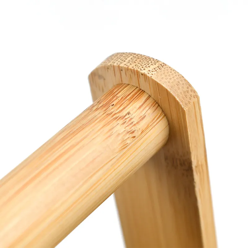 Bamboo Flatware Utensil Caddy Desk Organizer Holder with Handle