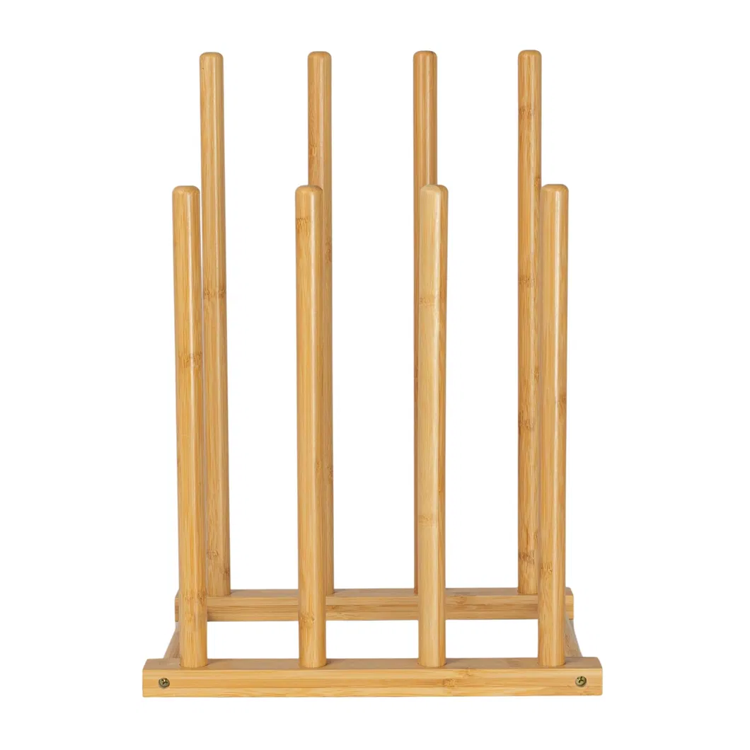 Natural Bamboo 4 Pair Boot Rack Shoes Rack