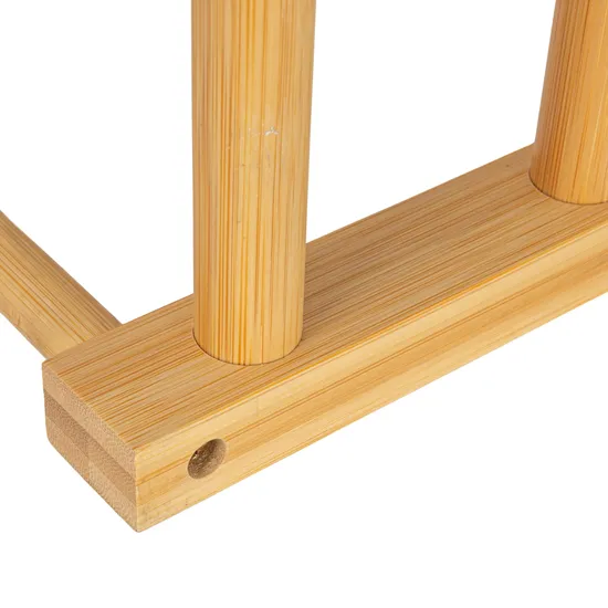 Space-Saving Bamboo Boot Storage Rack Shoes Rack for Home