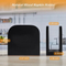 Black Wooden Standing Napkin Holders for Kitchen