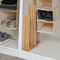 Free Standing 5 Pair Bamboo Boot Rack