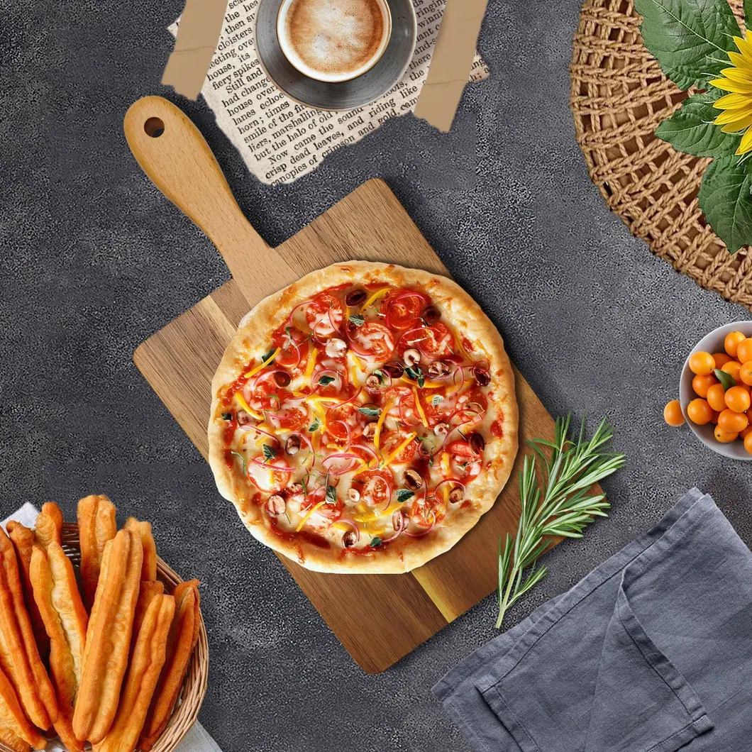 Premium Acacia Wood Cutting and Serving Board for Culinary Enthusiasts