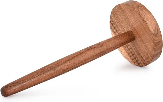 Acacia Wood Paper Towel Holder Rolls Paper Holder for Kitchen, Toilet, Pantry and Bathroom