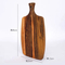 Christams Gift Acacia Wood Serving Platter for Cheese