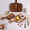 Decorative Irregular Shape Acacia Wood Serving Board for Lovers