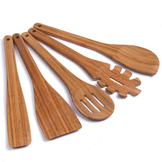 High Quality Bamboo Kitchen Tools Set of 5