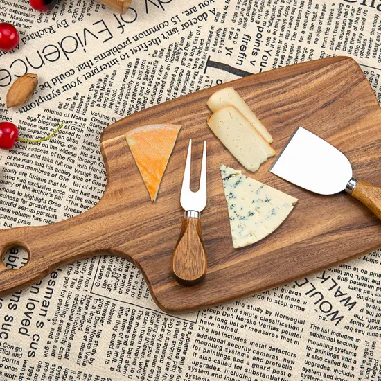 Wood Food Serving Board for Entertaining