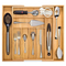 Expandable Bamboo Cutlery Tray Drawer Divider Organizer